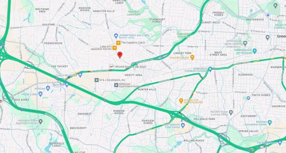 3921 Spring Garden St, Greensboro, NC à louer - Photo du bâtiment - Image 3 de 3