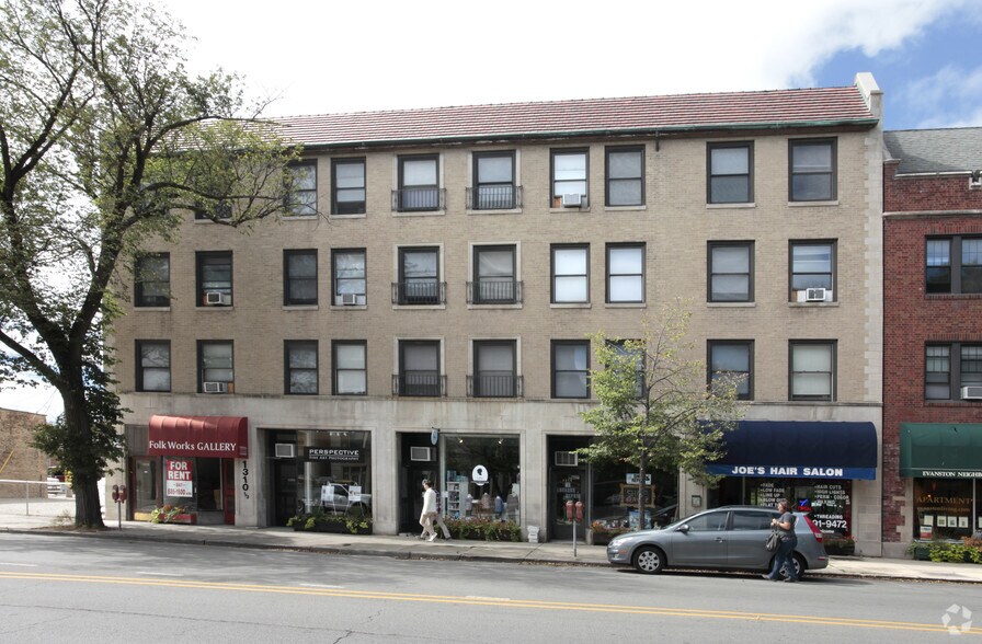 1310-1315 Chicago Ave, Evanston, IL à louer - Photo du bâtiment - Image 2 de 9