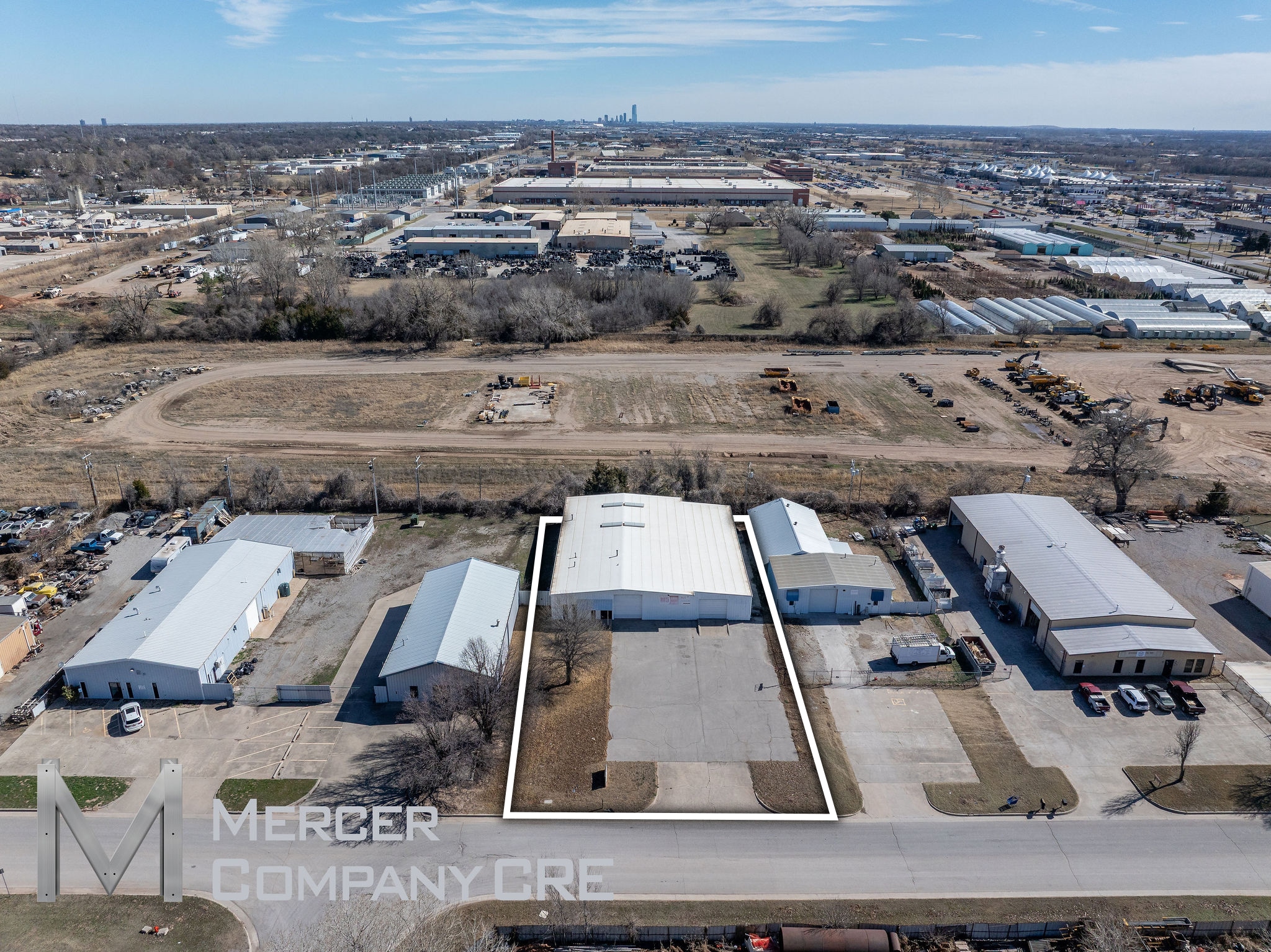 200 N Falcon Dr, Oklahoma City, OK for lease Aerial- Image 1 of 5