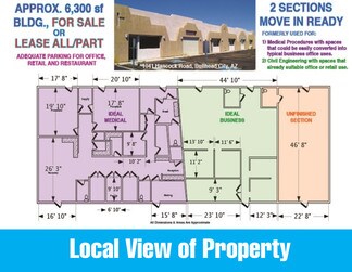 Plus de détails pour 1041 E Hancock Rd, Bullhead City, AZ - Bureau/Médical à louer