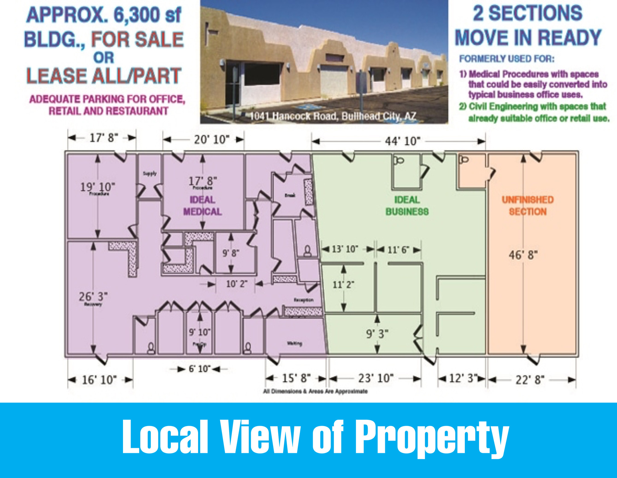 1041 E Hancock Rd, Bullhead City, AZ for lease Building Photo- Image 1 of 19