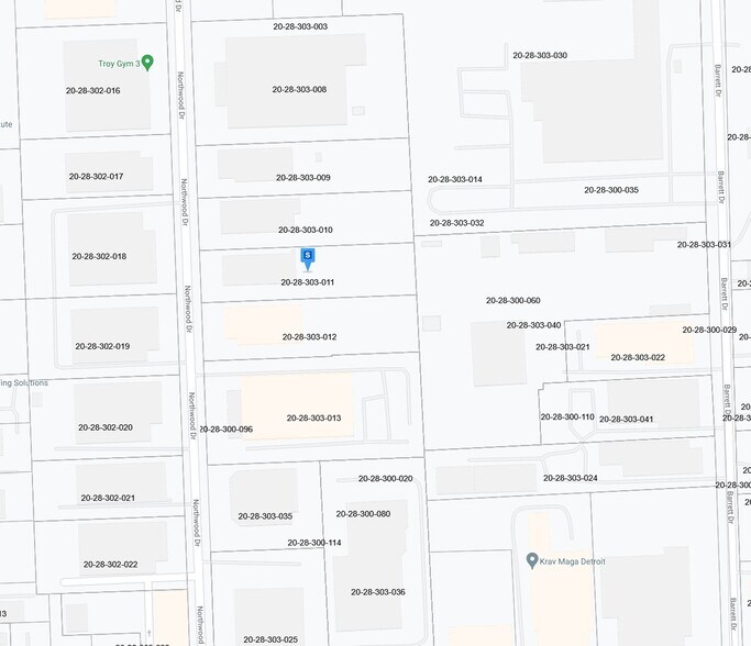 1788 Northwood Dr, Troy, MI à louer - Plan cadastral - Image 2 de 2