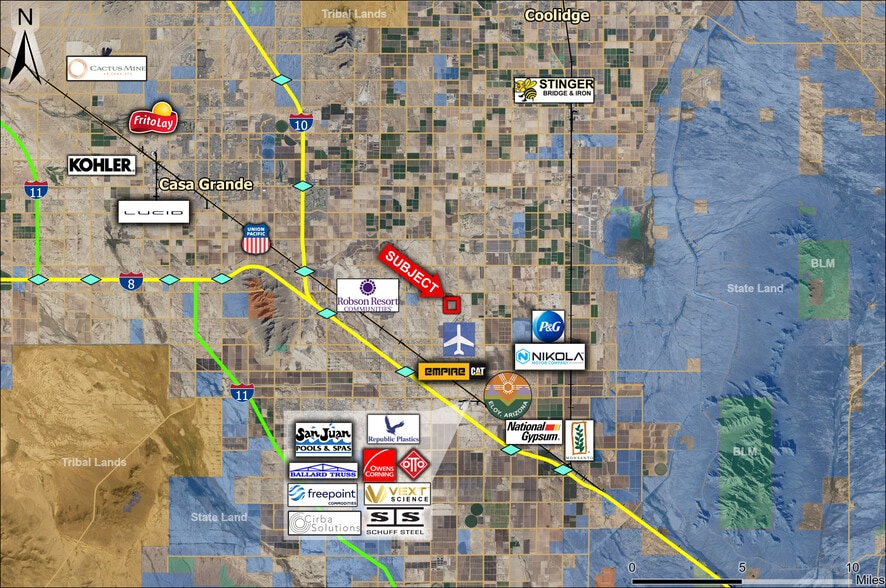 N Tweedy Road, Eloy, AZ for sale - Primary Photo - Image 1 of 3