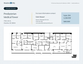 1718 E 4th St, Charlotte, NC for lease Site Plan- Image 1 of 2