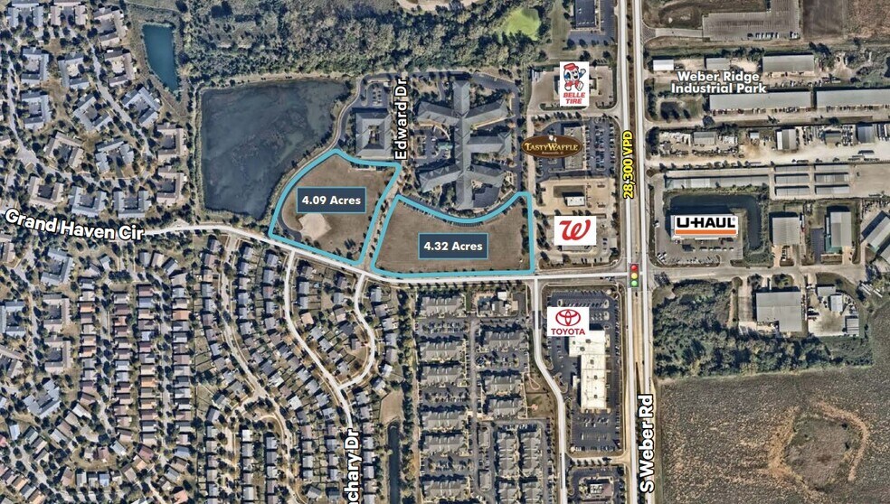EDWARD DRIVE & GRAND HAVEN CIRCLE, Romeoville, IL for sale - Primary Photo - Image 1 of 2