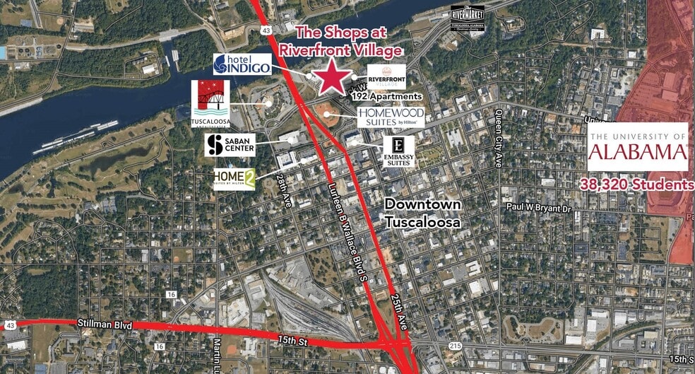 2330 Jack Warner Pkwy, Tuscaloosa, AL for lease - Building Photo - Image 2 of 3