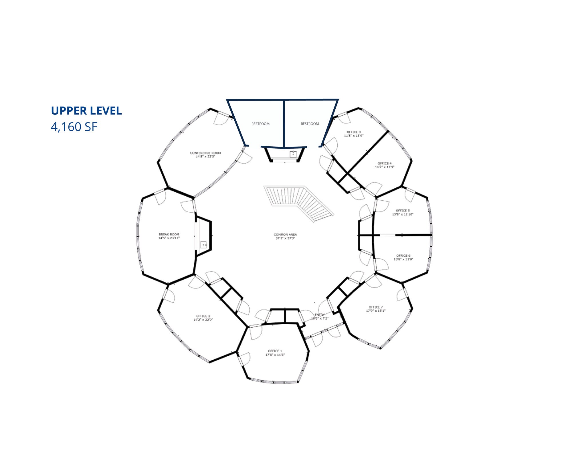 4535 S 2300 E, Salt Lake City, UT à louer Plan d’étage- Image 1 de 1