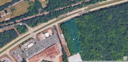 Patrick Henry (US Rte 360) Hwy, Amelia Court House, VA - AERIAL map view - Image1