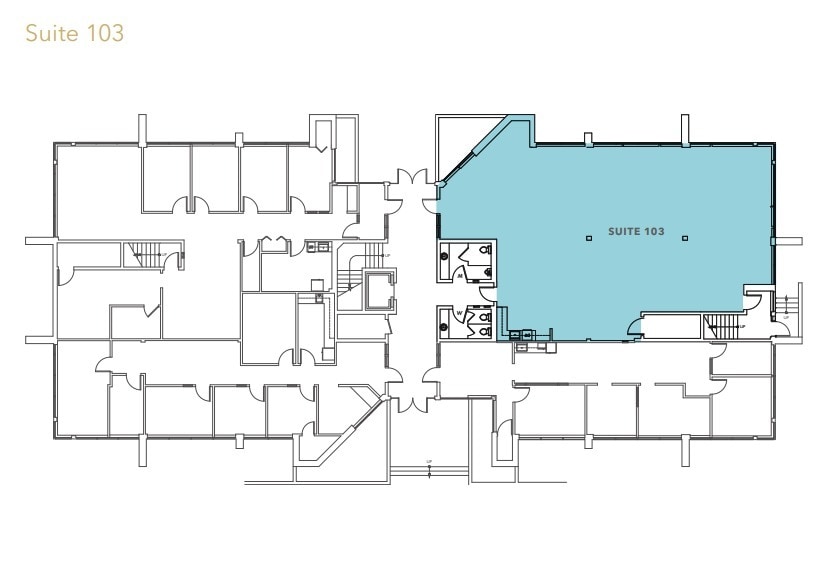 2320 130th Ave NE, Bellevue, WA à louer Plan d’étage- Image 1 de 2