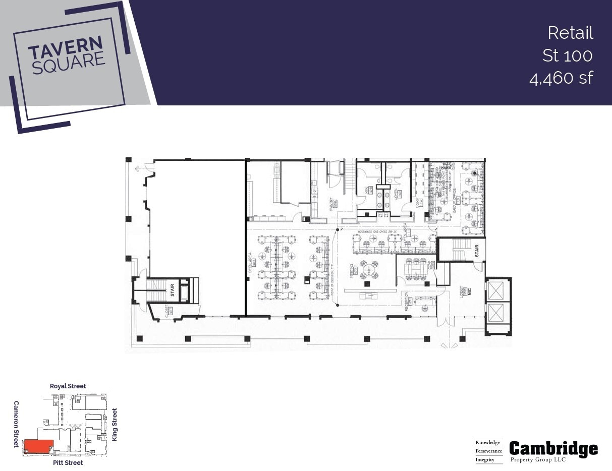123 N Pitt St, Alexandria, VA for lease Floor Plan- Image 1 of 1