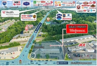 7804 Cincinnati Dayton Rd, West Chester, OH - Aerial  map view - Image1