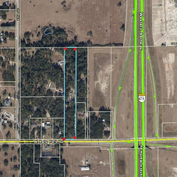 3537 W Kelly Park Rd, Apopka, FL à vendre - Aérien - Image 2 de 2