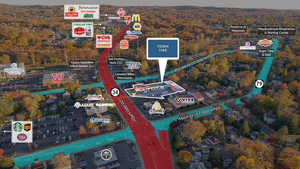 938 Rt-34, Matawan, NJ à vendre - Photo du bâtiment - Image 3 de 7