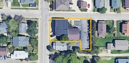 901 S Rogers St, Bloomington, IN - AERIAL  map view