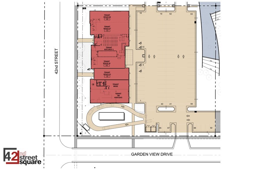 801 S 42nd St, Grand Forks, ND à louer - Plan de site - Image 1 de 9