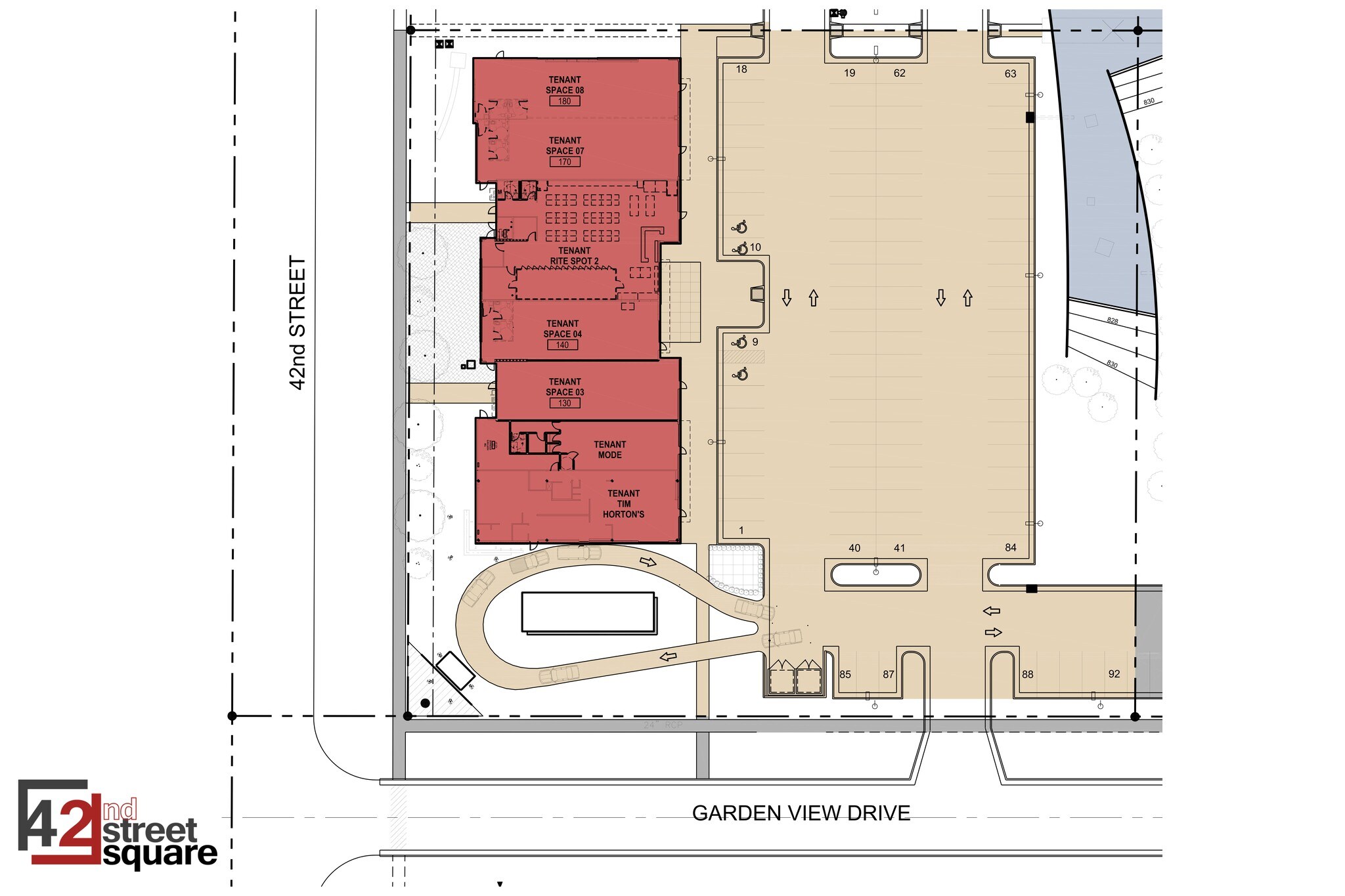 801 S 42nd St, Grand Forks, ND à louer Plan de site- Image 1 de 10