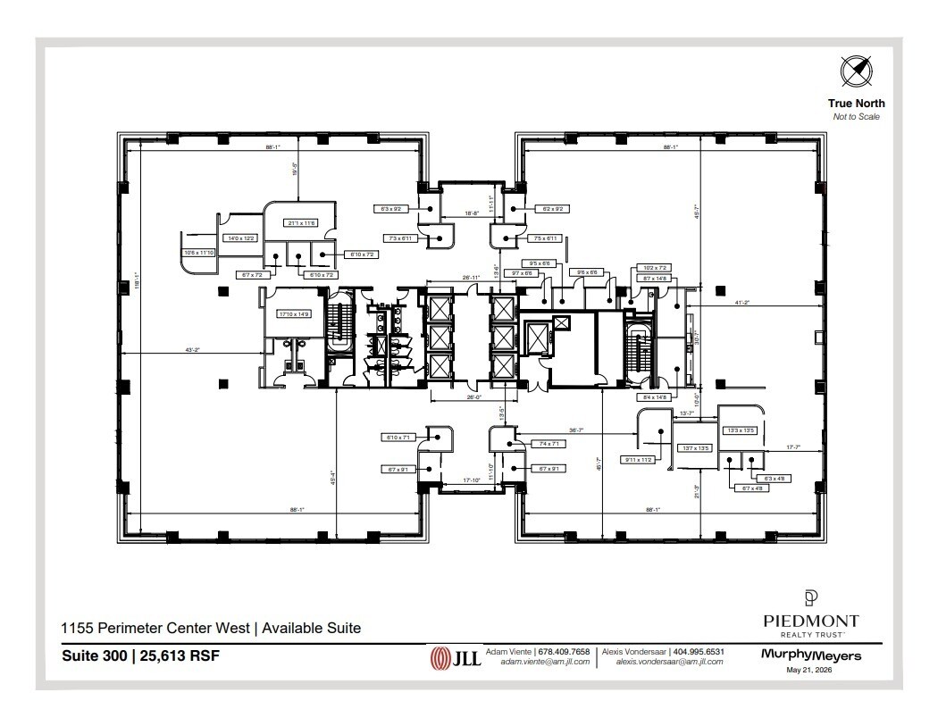 1155 Perimeter Ctr W, Atlanta, GA à louer Plan d’étage- Image 1 de 1