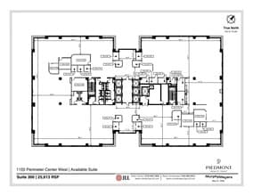 1155 Perimeter Ctr W, Atlanta, GA à louer Plan d’étage- Image 1 de 1