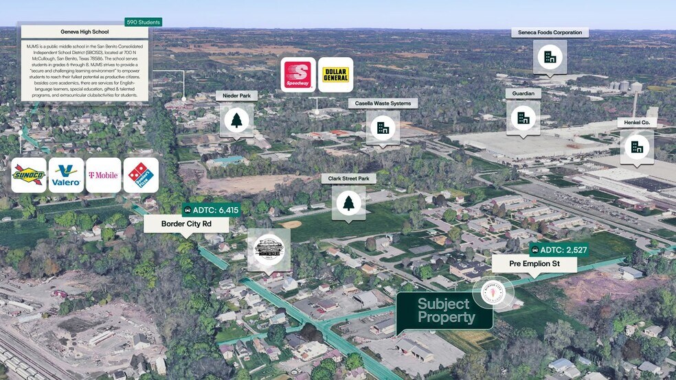 29 Border City Rd, Geneva, NY à vendre - Aérien - Image 3 de 3