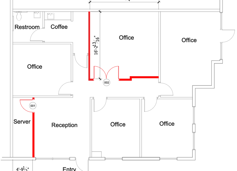 3660 N Rancho Dr, Las Vegas, NV à louer - Plan d’étage - Image 2 de 18