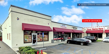 3110-3134 E Chapman Ave, Orange, CA for lease Building Photo- Image 1 of 1