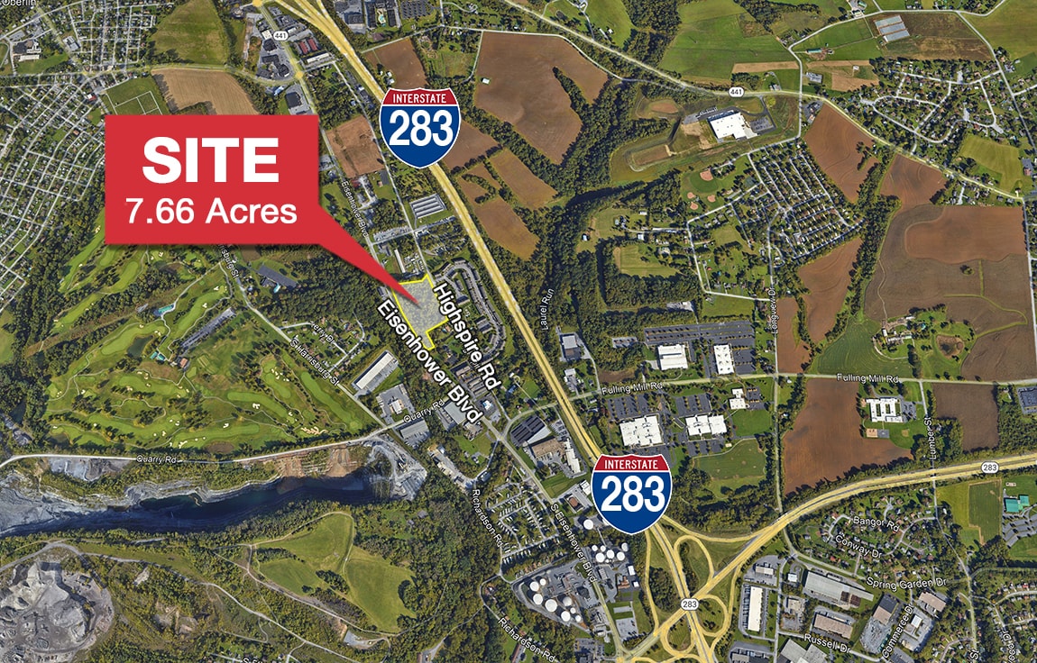 1330 Eisenhower Blvd, Harrisburg, PA à vendre Aérien- Image 1 de 4