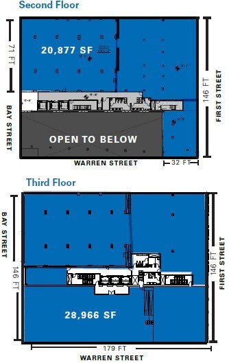 130 Bay St, Jersey City, NJ à louer Plan d’étage- Image 1 de 5