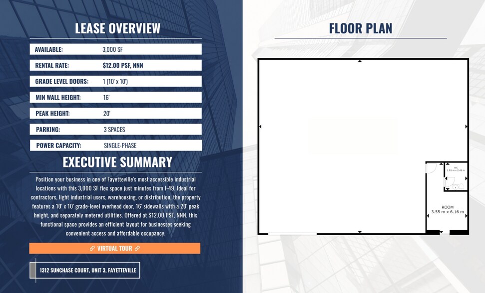 1312 W Sunchase Ct, Fayetteville, AR à louer - Plan d’étage - Image 2 de 8