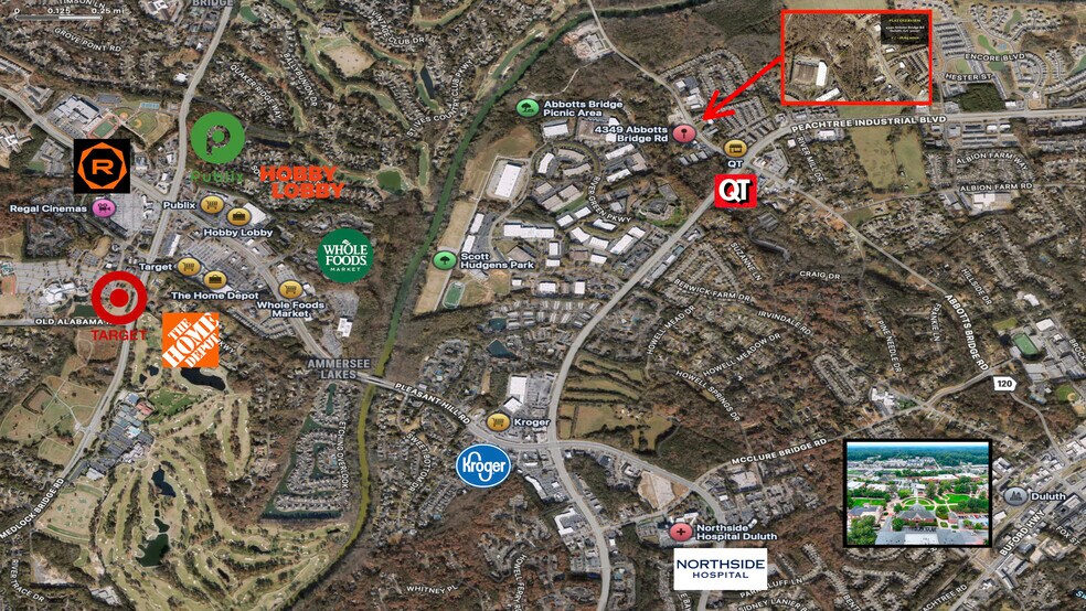 4349 Abbotts Bridge Rd, Duluth, GA à vendre - Photo du bâtiment - Image 3 de 29