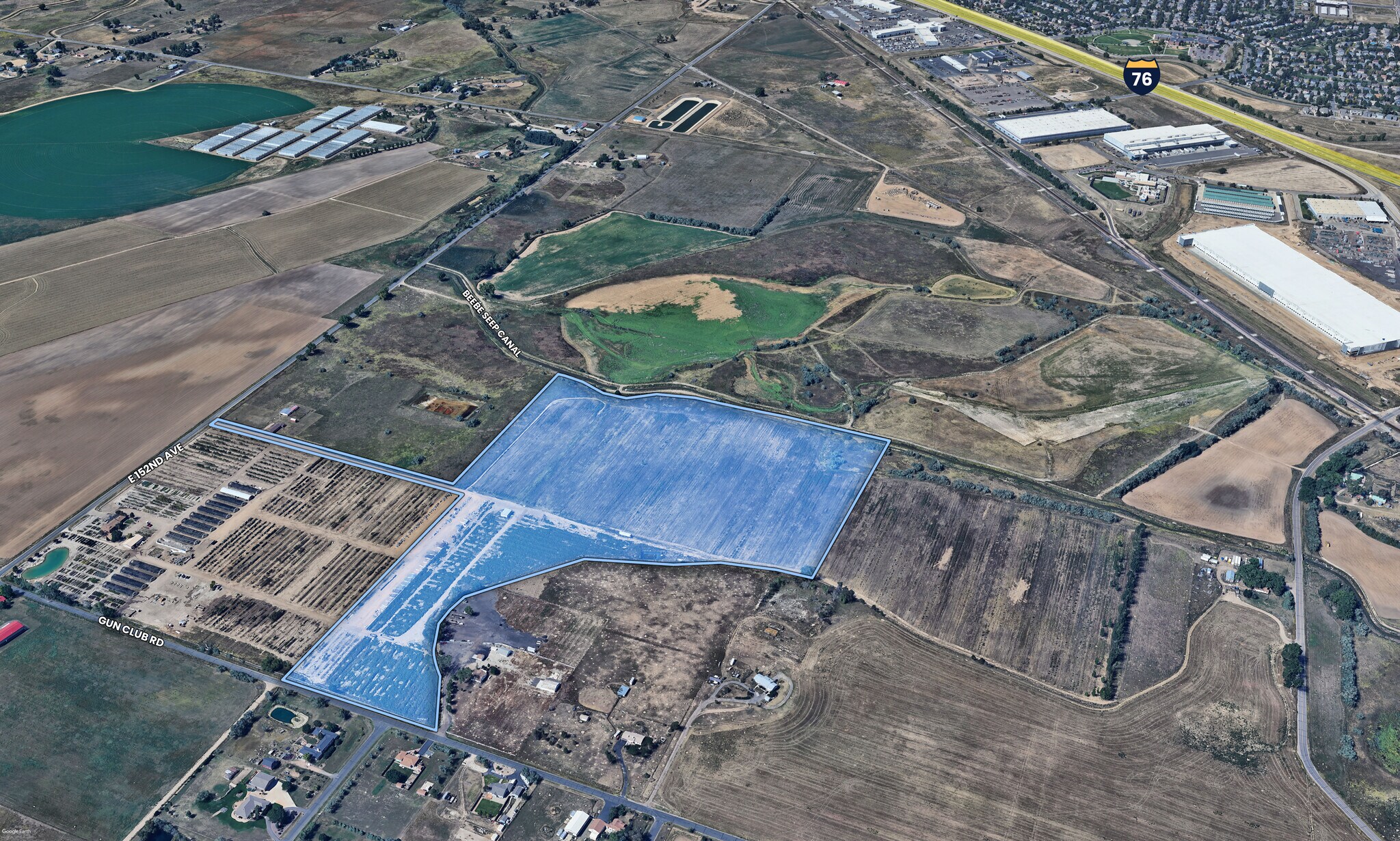 15489 Gun Club Rd, Brighton, CO à louer Aérien- Image 1 de 4