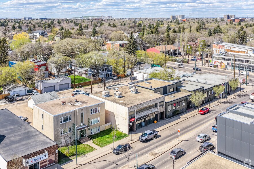 10632 124th St NW, Edmonton, AB for lease - Aerial - Image 2 of 2