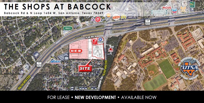 More details for 15301 Babcock Rd, San Antonio, TX - Retail for Lease