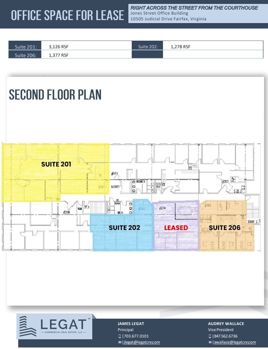 10505 Judicial Dr, Fairfax, VA for lease Floor Plan- Image 1 of 1