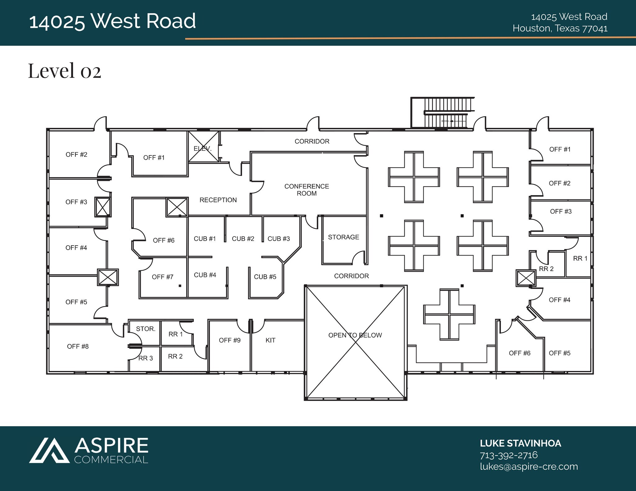 14025 West Rd, Houston, TX à louer Plan de site- Image 1 de 1