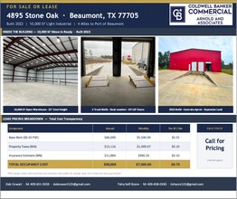 4895 Stone Oak Dr, Beaumont, TX for lease Interior Photo- Image 2 of 3