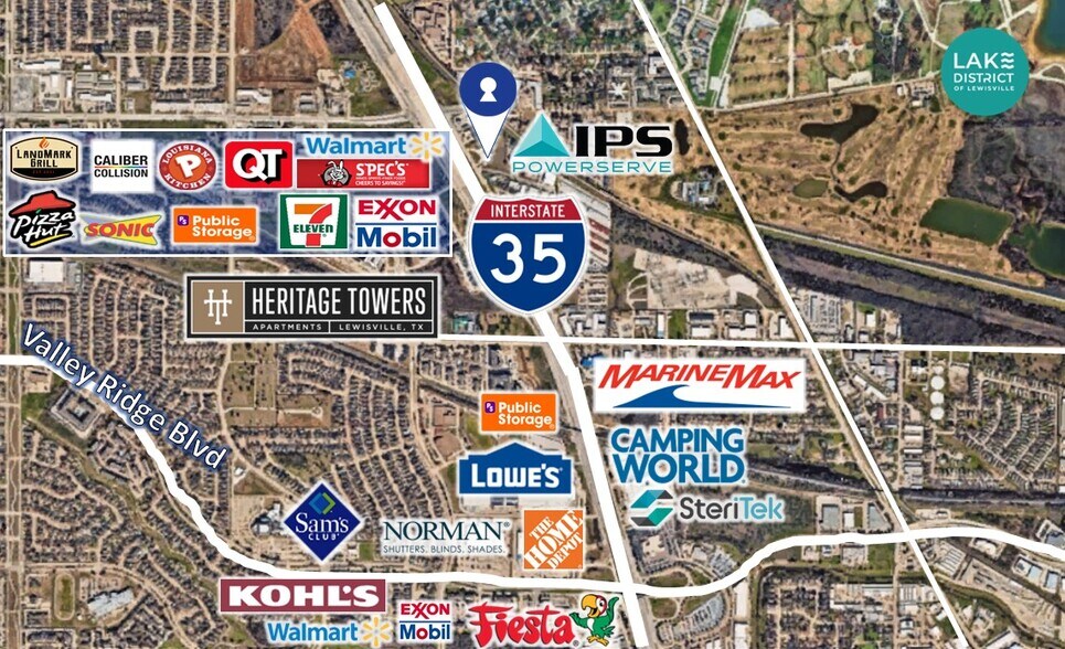 1802 N Stemmons Fwy, Lewisville, TX à vendre - Photo du bâtiment - Image 2 de 4