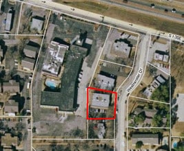 1720 Westminster St, Denton, TX - AERIAL  map view