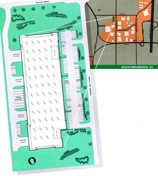181 Herrod Blvd, South Brunswick, NJ à louer - Plan de site - Image 2 de 9