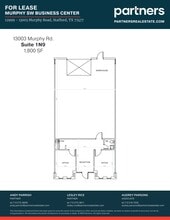 12999-13003 Murphy Rd, Stafford, TX for lease Site Plan- Image 1 of 1