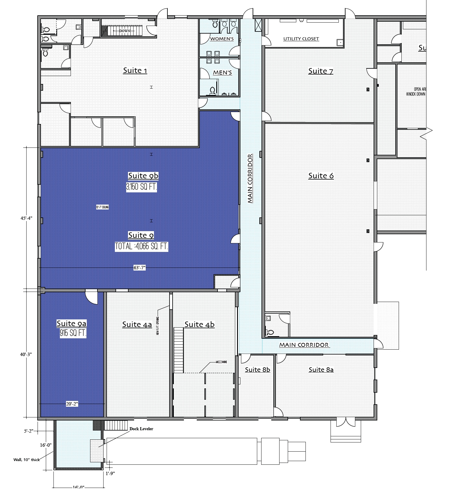 1101 Sussex Blvd, Broomall, PA for lease Floor Plan- Image 1 of 1
