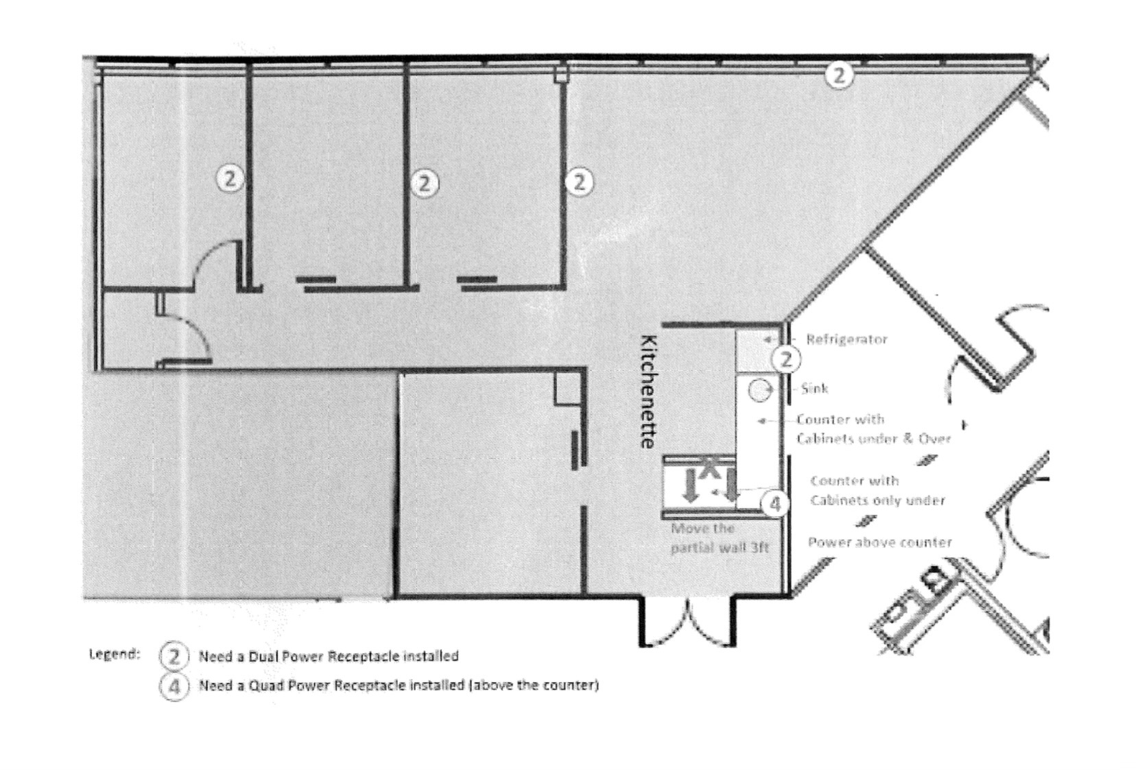 5400 Shawnee Rd, Alexandria, VA à louer Plan d  tage- Image 1 de 1