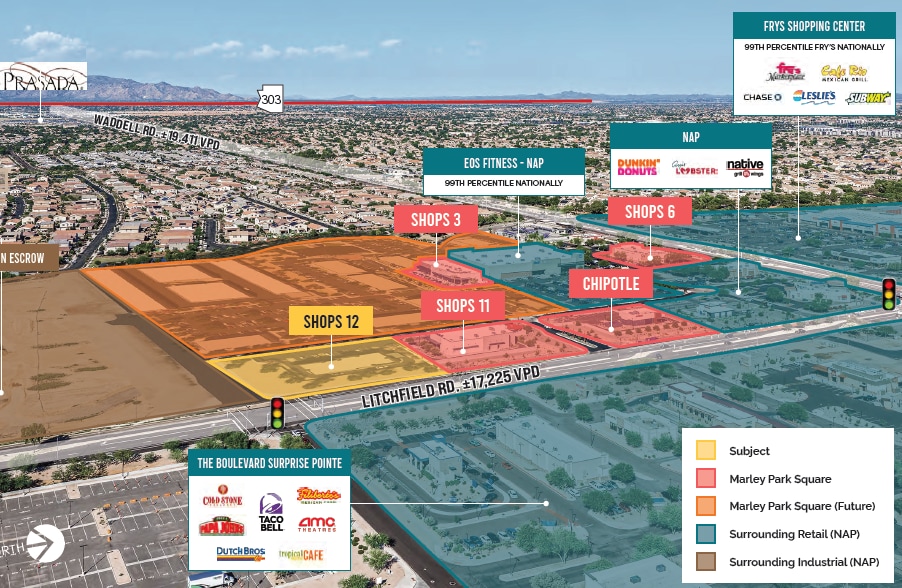 13450 N Litchfield Rd, Surprise, AZ à vendre - Aérien - Image 2 de 2