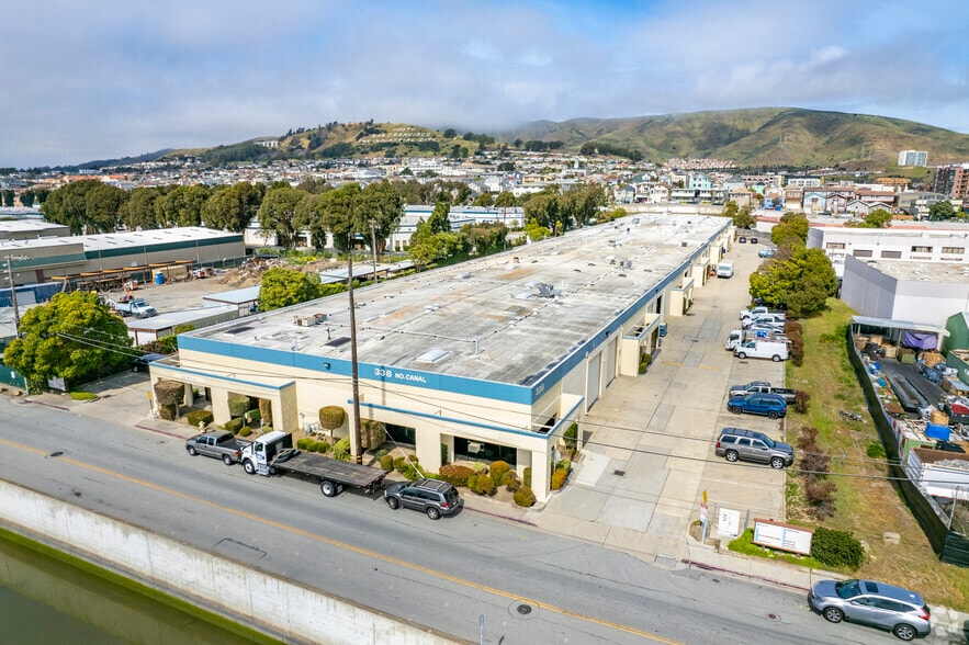 338 N Canal St, South San Francisco, CA for lease - Aerial - Image 2 of 4