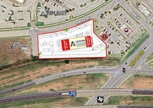 NWQ of I-20 & FM-148, Terrell, TX - Aerial  map view