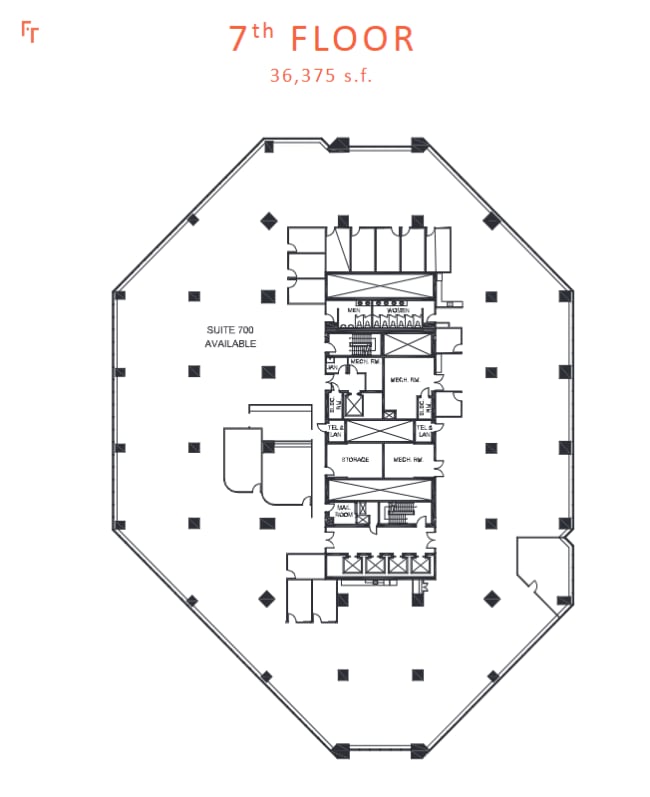 411 1st St SE, Calgary, AB à louer Plan d’étage- Image 1 de 1