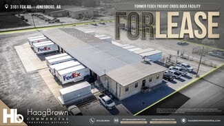 Plus de détails pour 3101 Fox Rd, Jonesboro, AR - Industriel à louer