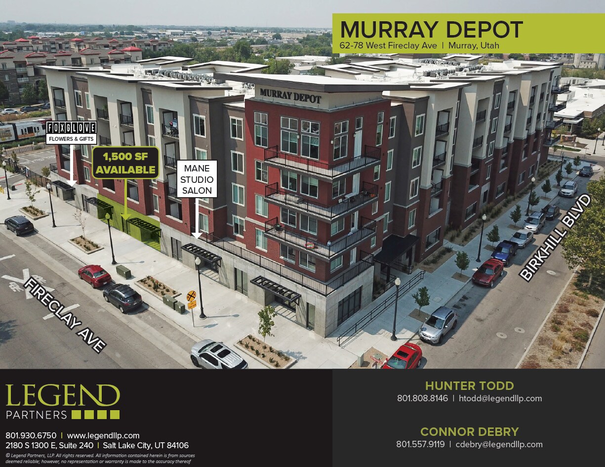 54 W Fireclay Ave, Murray, UT à louer Photo du bâtiment- Image 1 de 4