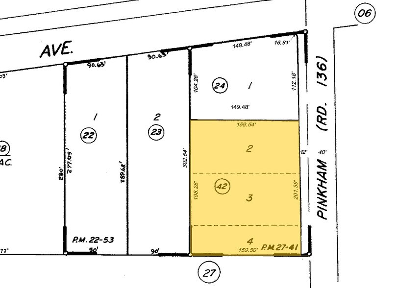 561 S Pinkham Rd, Visalia, CA à louer - Plan cadastral - Image 3 de 3