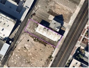 820 S 6th St, Las Vegas, NV - Aérien  Vue de la carte