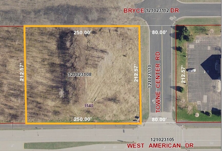 1540 W American Dr, Neenah, WI for sale - Plat Map - Image 2 of 2